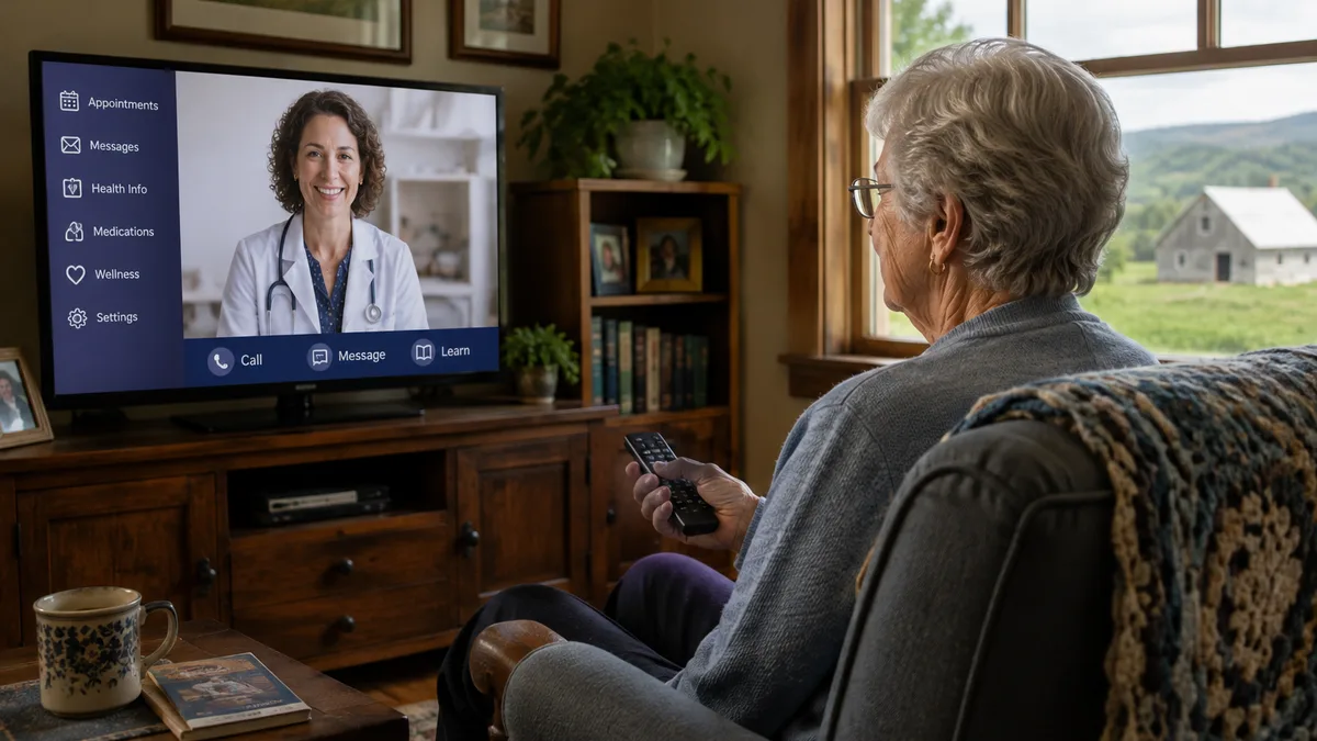 How Familiar Technology Can Support Rural Older Adults