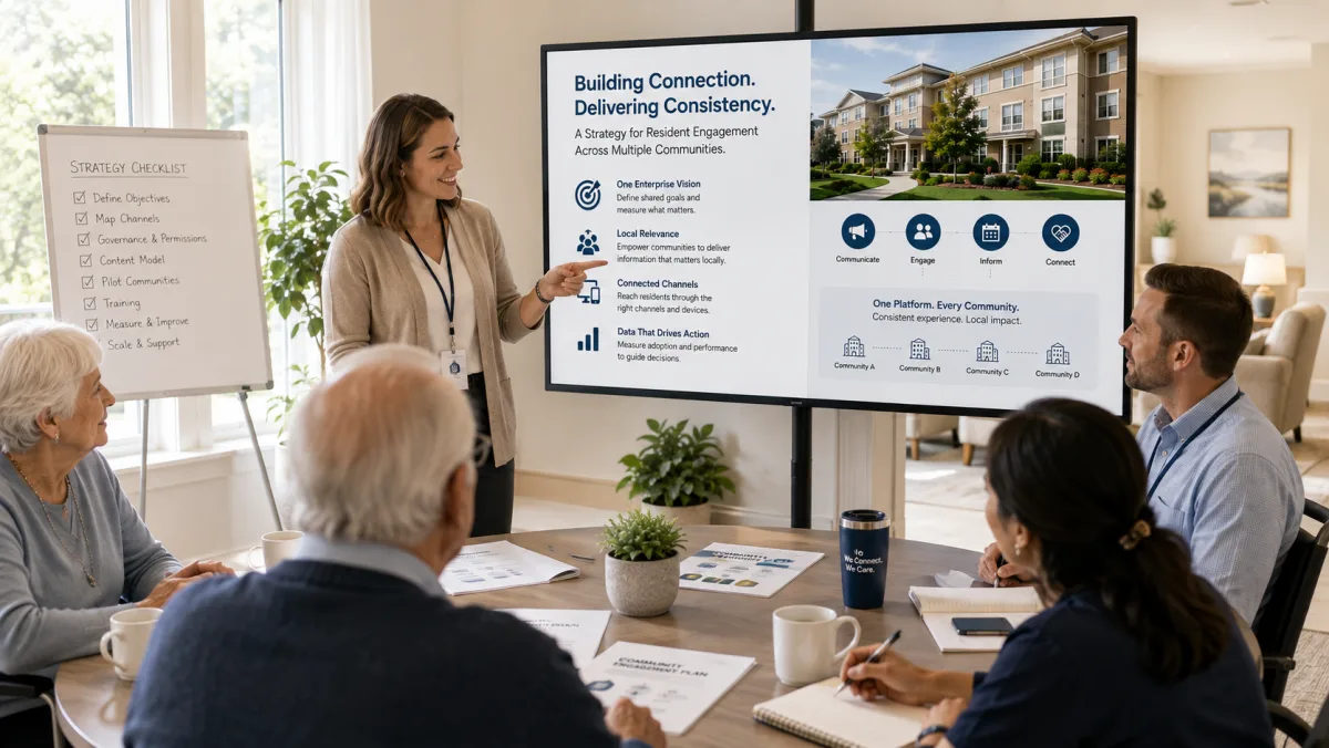 How to Build a Resident Engagement Strategy Across Multiple Senior Living Communities